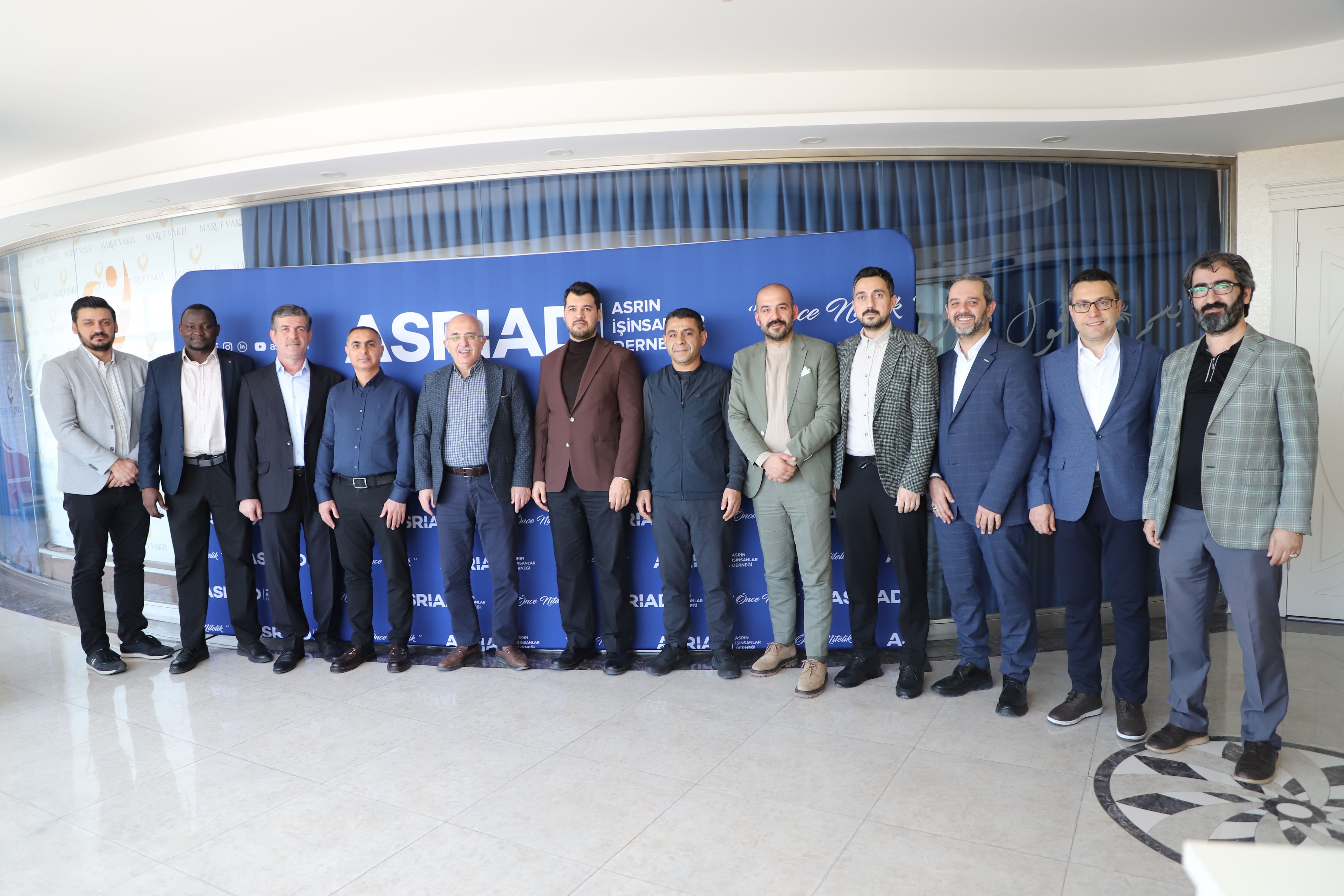 Şubeler Dış İlişkiler Başkanları Çalıştayı, ASRİAD Genel Merkezi'nde gerçekleştirildi.