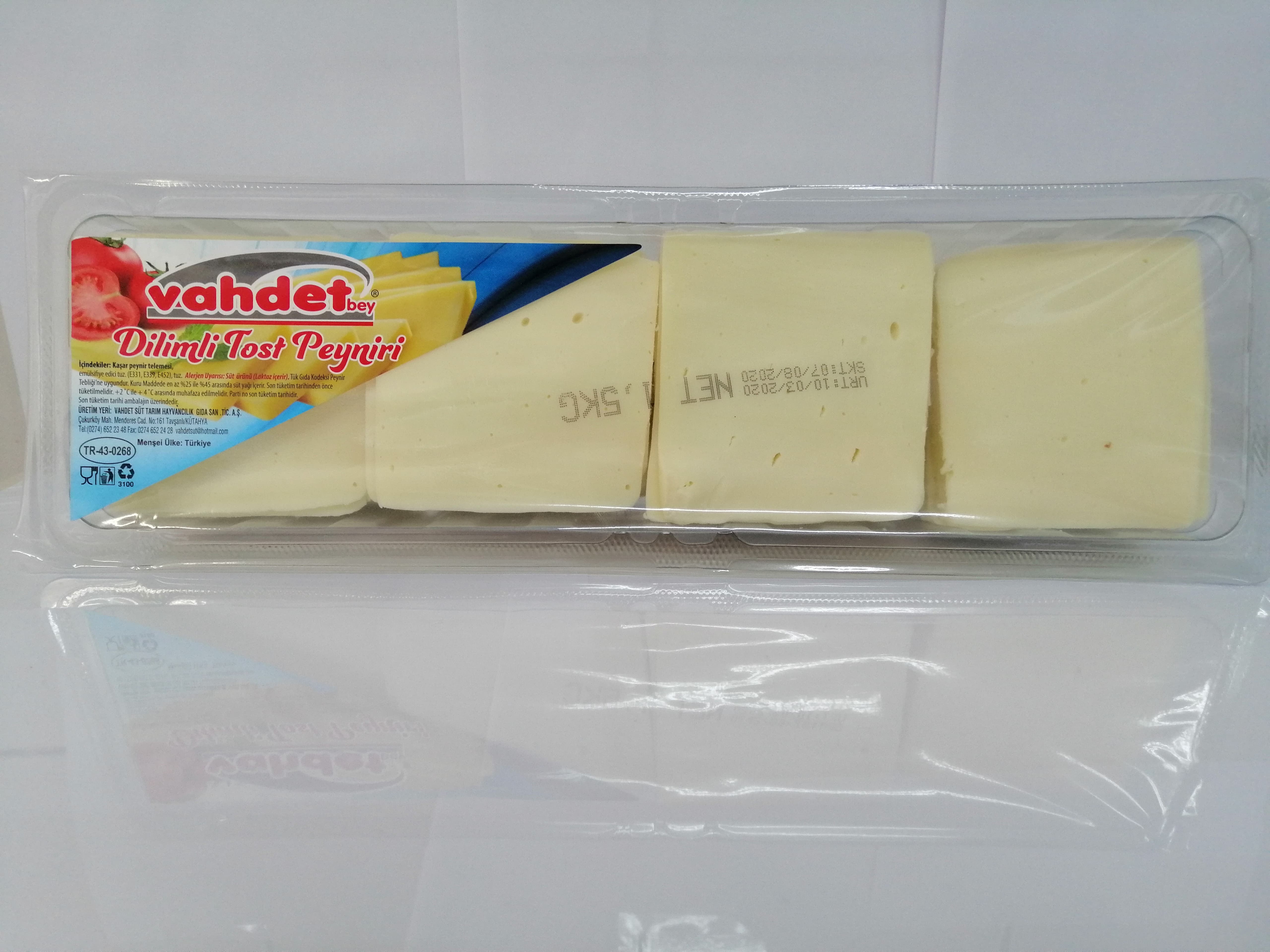 VAHDET DİLİMLİ KAŞAR 1500 GR.