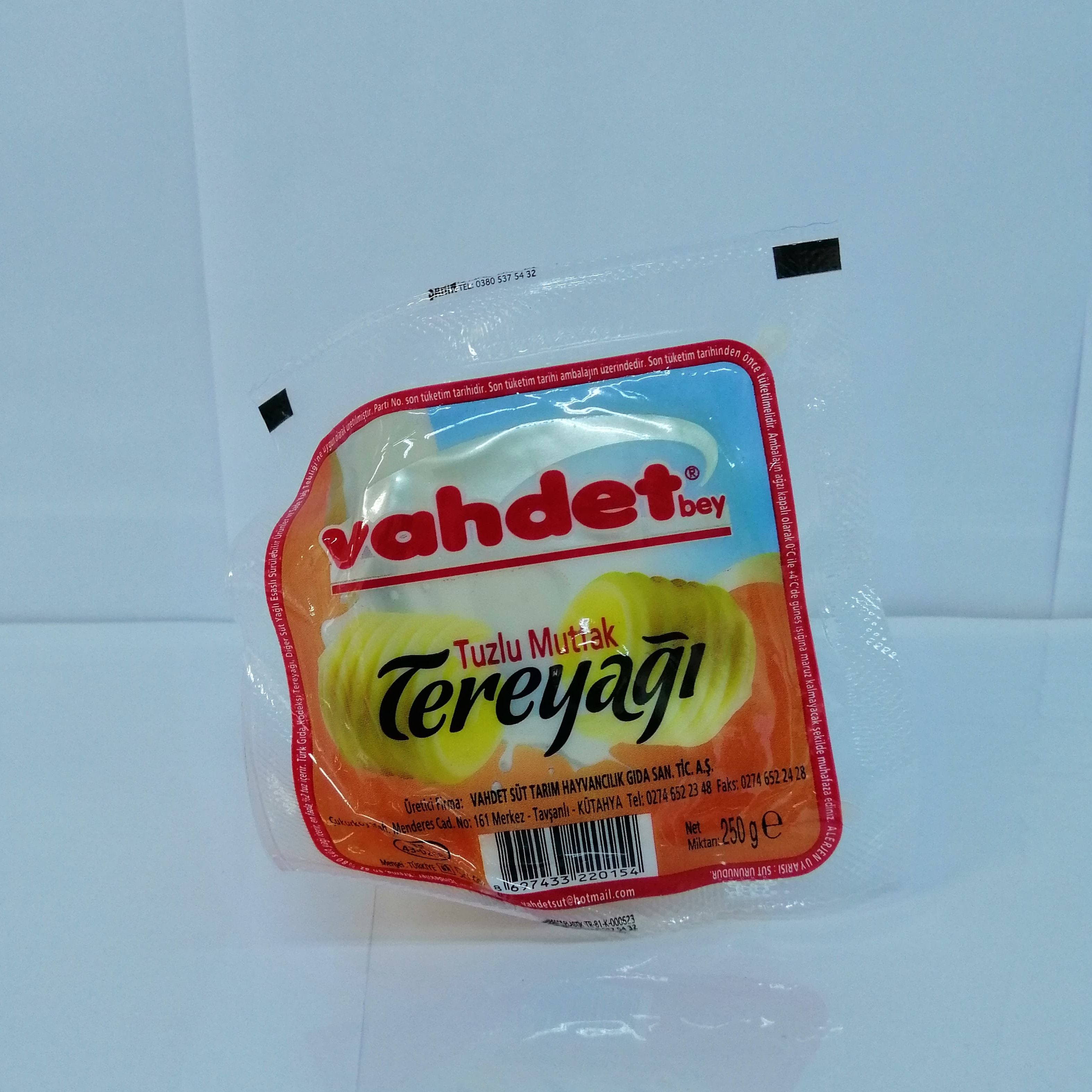 TEREYAĞI VAKUM 250 GR.