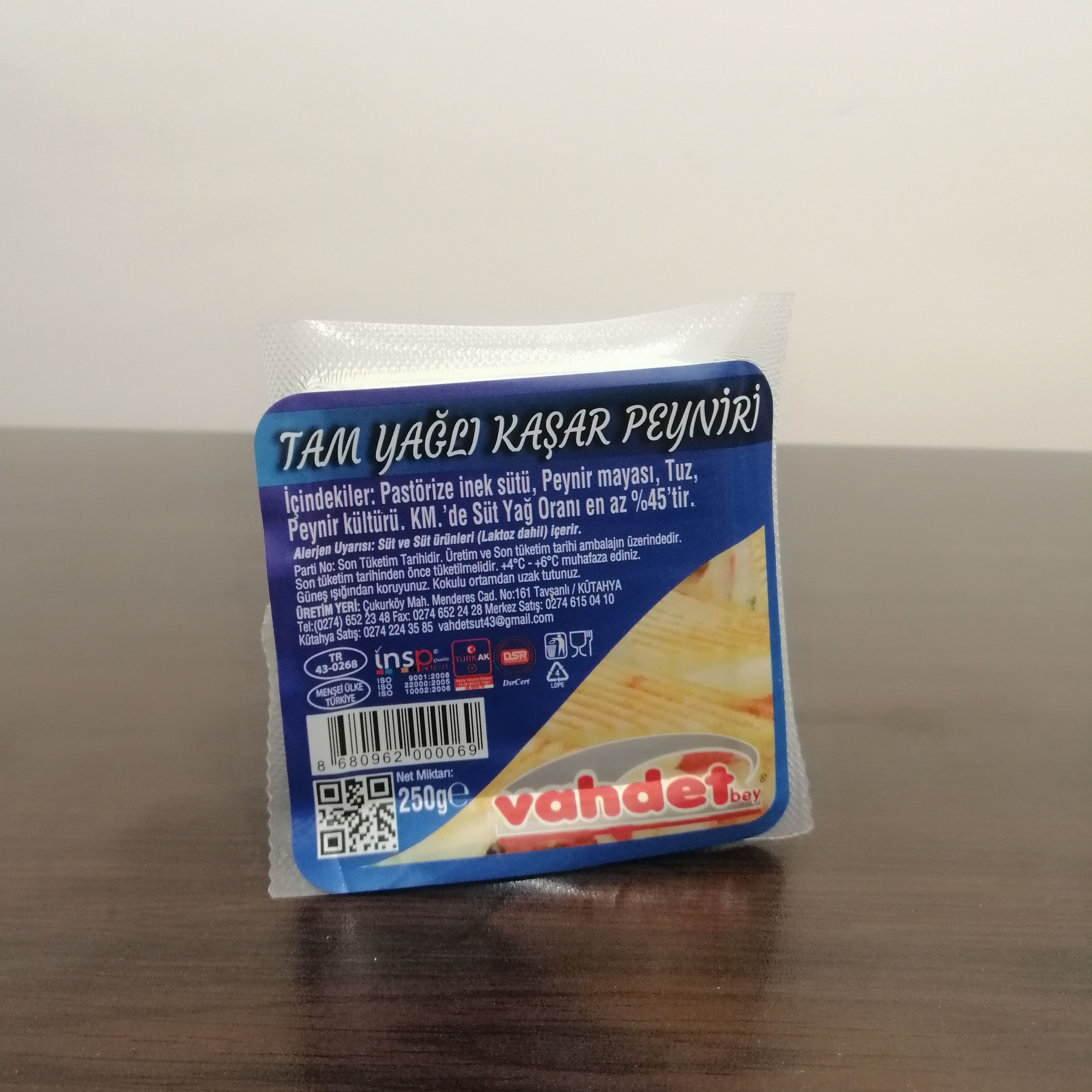 TAM Y.TAZE KAŞAR 250 GR