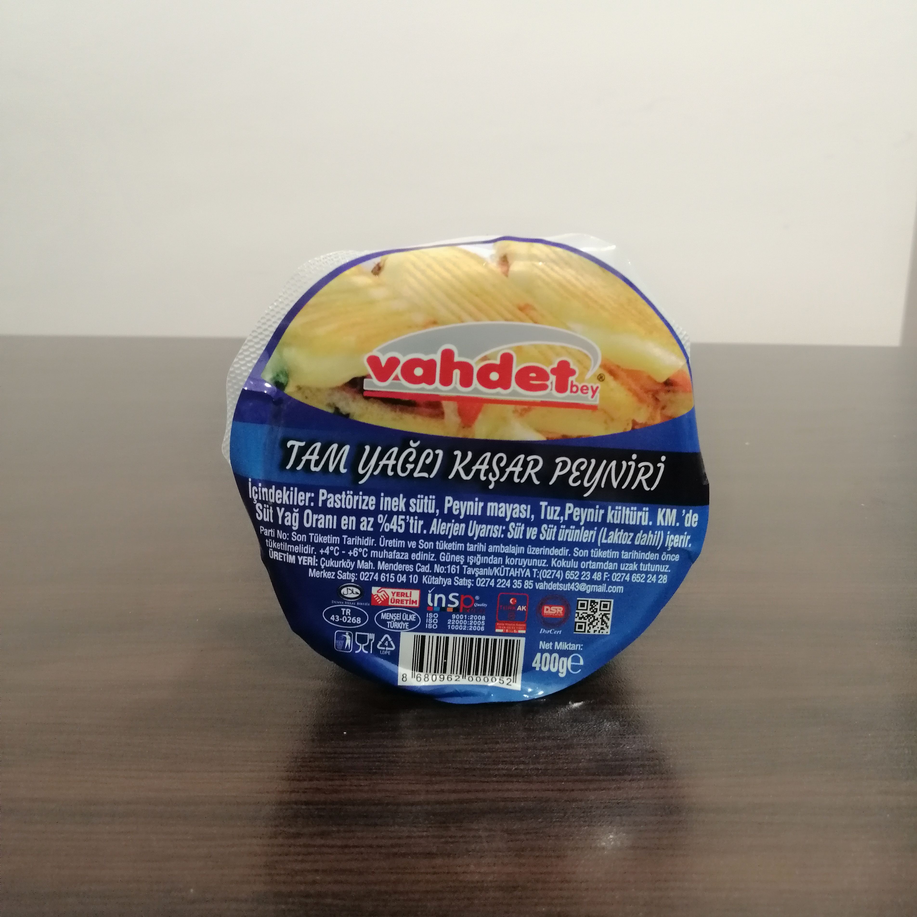 TAM Y.TAZE KAŞAR 400 GR