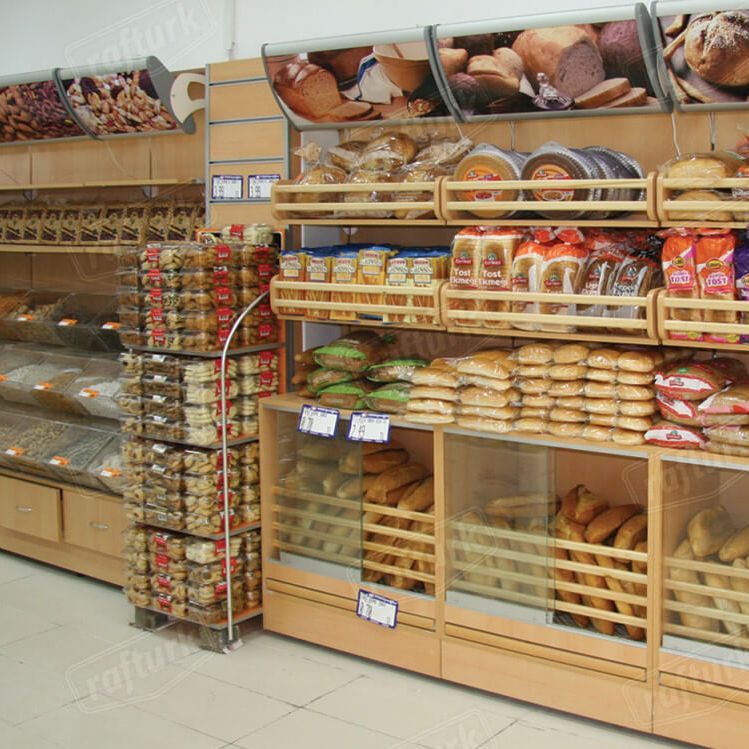 Market Rafları - Unlu Mamül Reyonları
