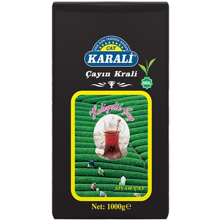 Karali Hediyelik Siyah Çay (1 Kg)