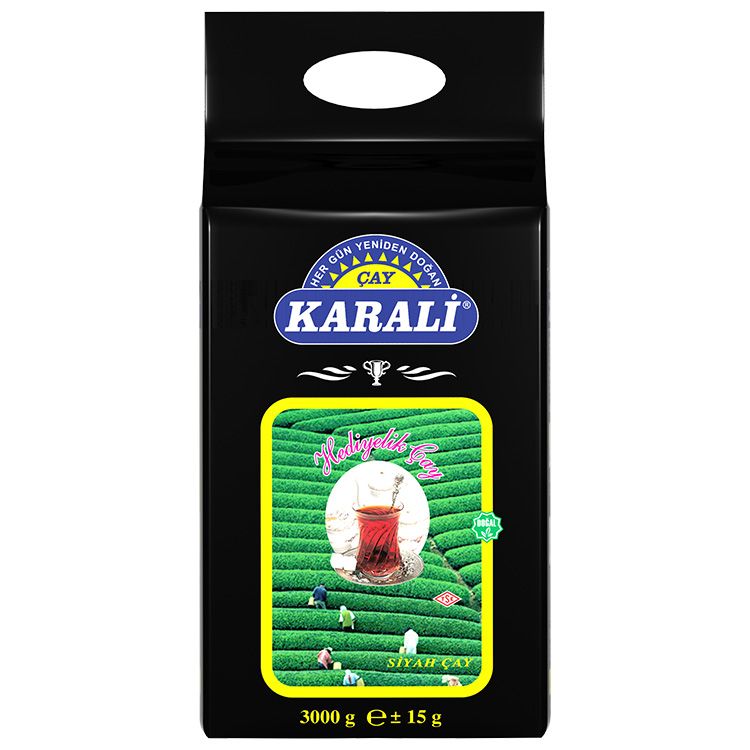 Karali Hediyelik Siyah Çay (3 Kg)