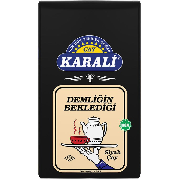 Karali Demliğin Beklediği Siyah Çay (5 Kg)