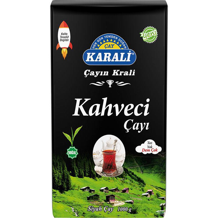 Karali Kahveci Siyah Çay (1 Kg)