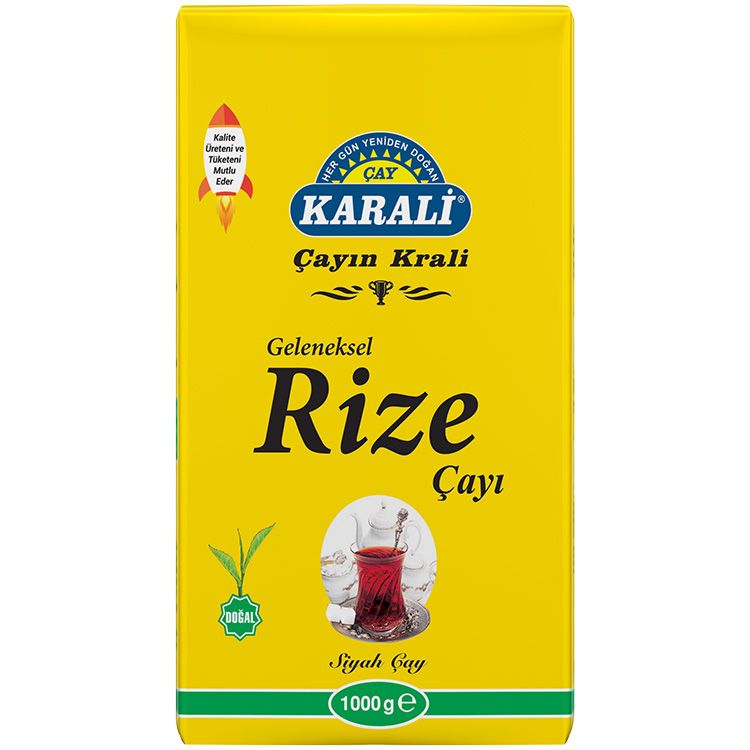 Karali Geleneksel Rize Siyah Çay (1 Kg)