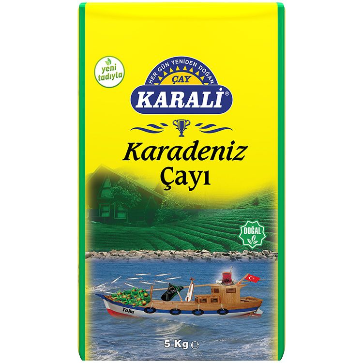 Karali Karadeniz Bergamot Aromalı Siyah Çay (5 Kg)
