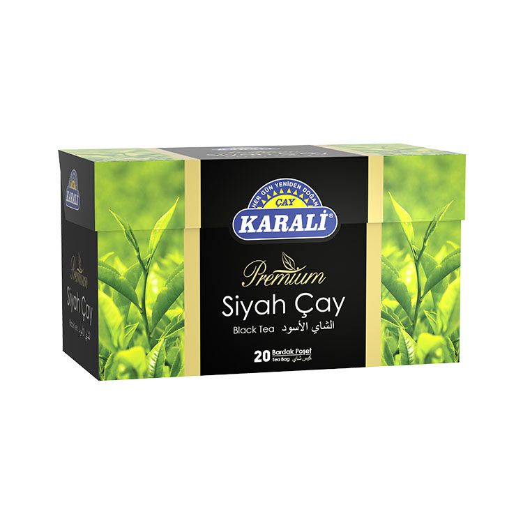 Karali Premium Bardak Poşet Siyah Çay (20x2 GR)