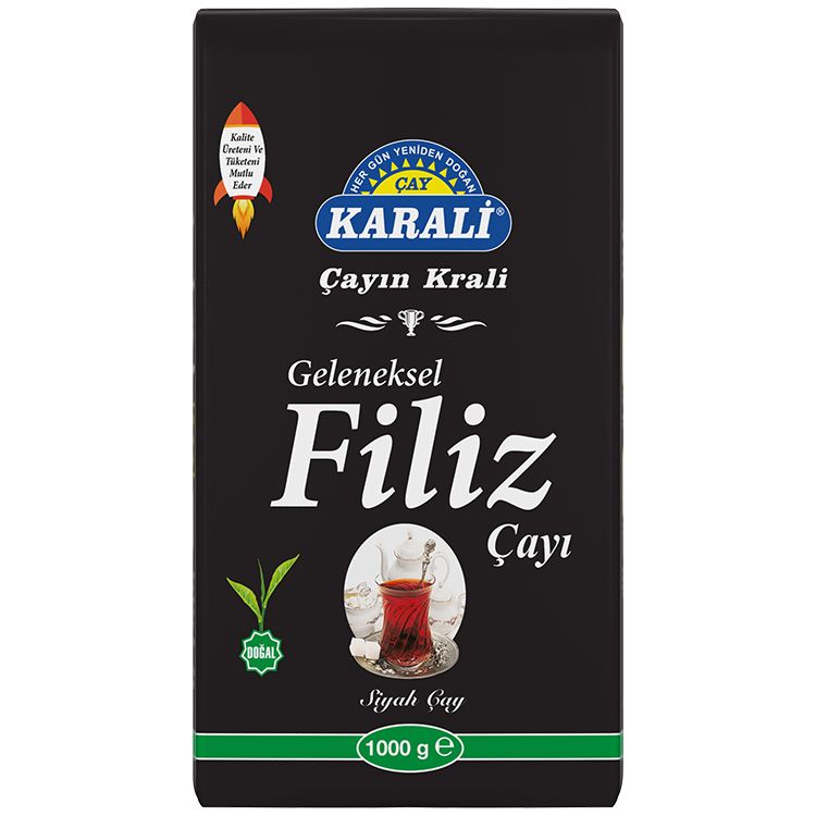Karali Geleneksel Filiz Siyah Çay (1 Kg)