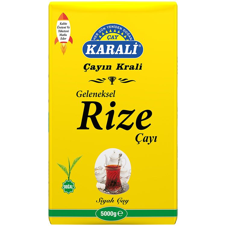 Karali Geleneksel Rize Siyah Çay (5 Kg)