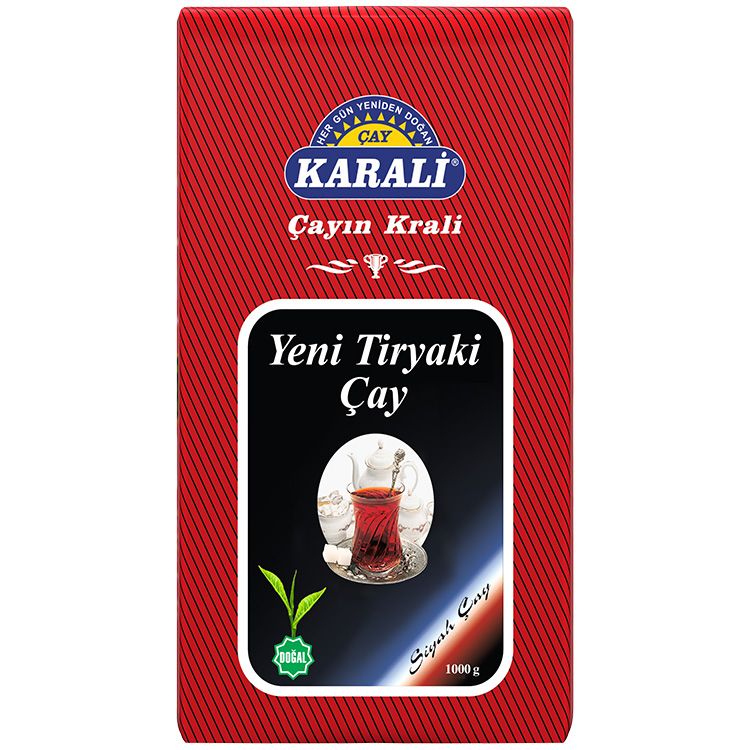 Karali Tiryaki Siyah Çay (1 Kg)