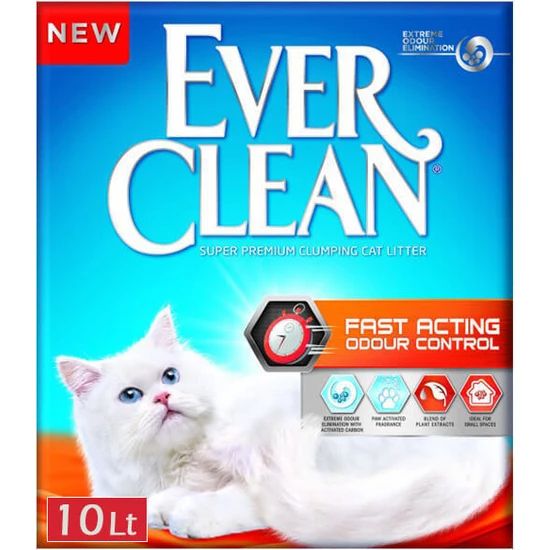 Ever Clean Fast Acting 10 Lt Hızlı Koku Etkili Kedi Kumu