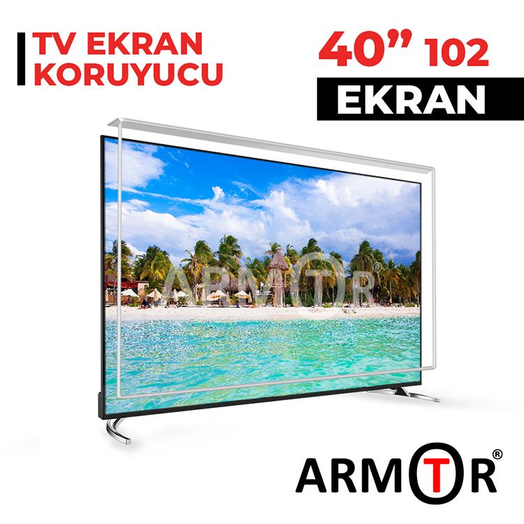 ARMOR 40" 102 Ekran TV Ekran Koruyucu -Ekran Koruma Paneli