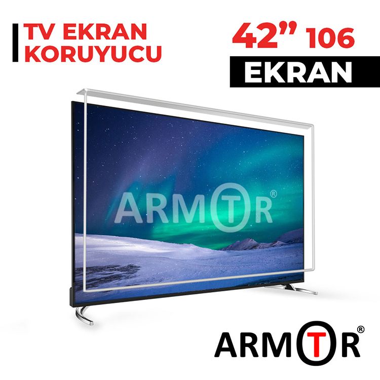 ARMOR 42" 106 Ekran TV Ekran Koruyucu -Ekran Koruma Paneli