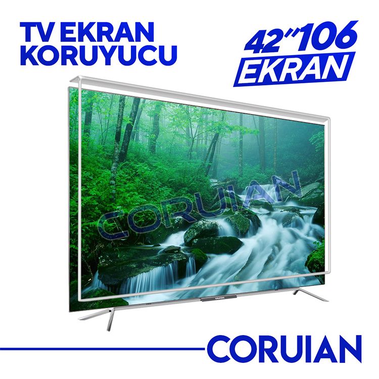 Coruıan 42" 106 Ekran Tv Ekran Koruyucu / Ekran Koruma Paneli