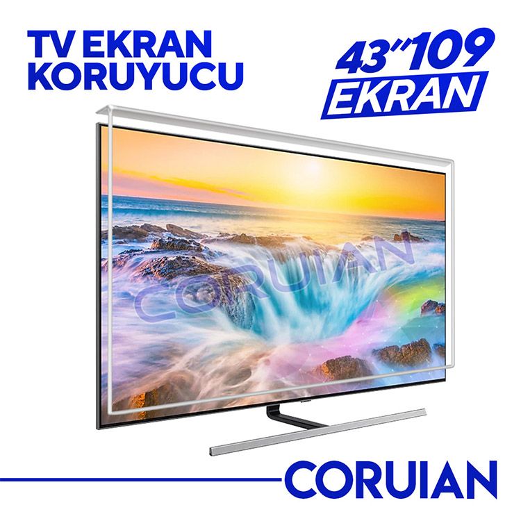 Coruıan 43" 109 Ekran Tv Ekran Koruyucu / Ekran Koruma Paneli