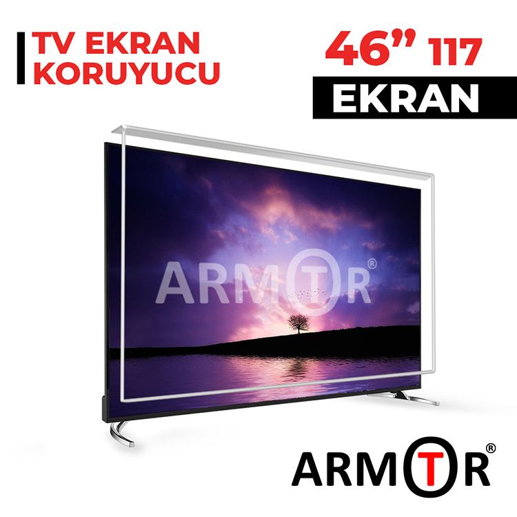 ARMOR 46" 117 Ekran TV Ekran Koruyucu-Ekran Koruma Paneli