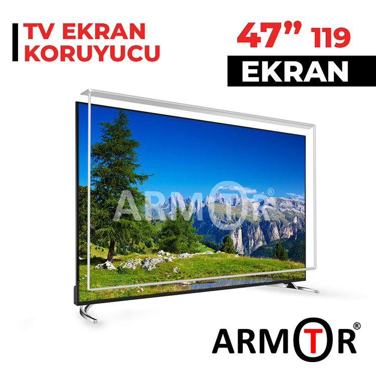 ARMOR 47" 119 Ekran TV Ekran Koruyucu-Ekran Koruma Paneli