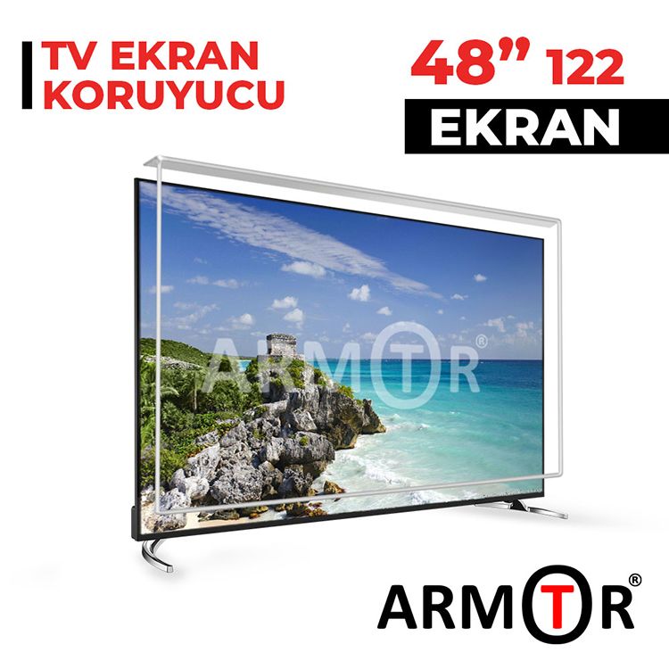 ARMOR 48" 122 Ekran TV Ekran Koruyucu-Ekran Koruma Paneli