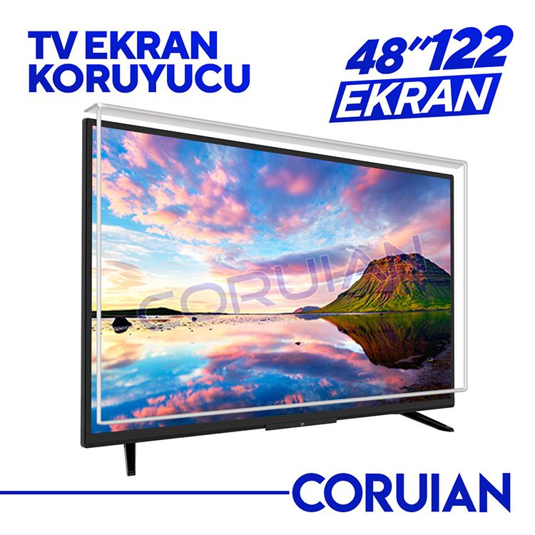 Coruıan 48" 122 Ekran Tv Ekran Koruyucu / Ekran Koruma Paneli