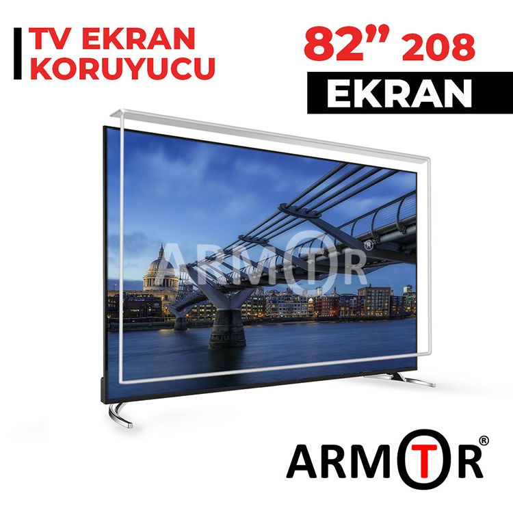 ARMOR 82" 208 Ekran TV Ekran Koruyucu-Ekran Koruma Paneli