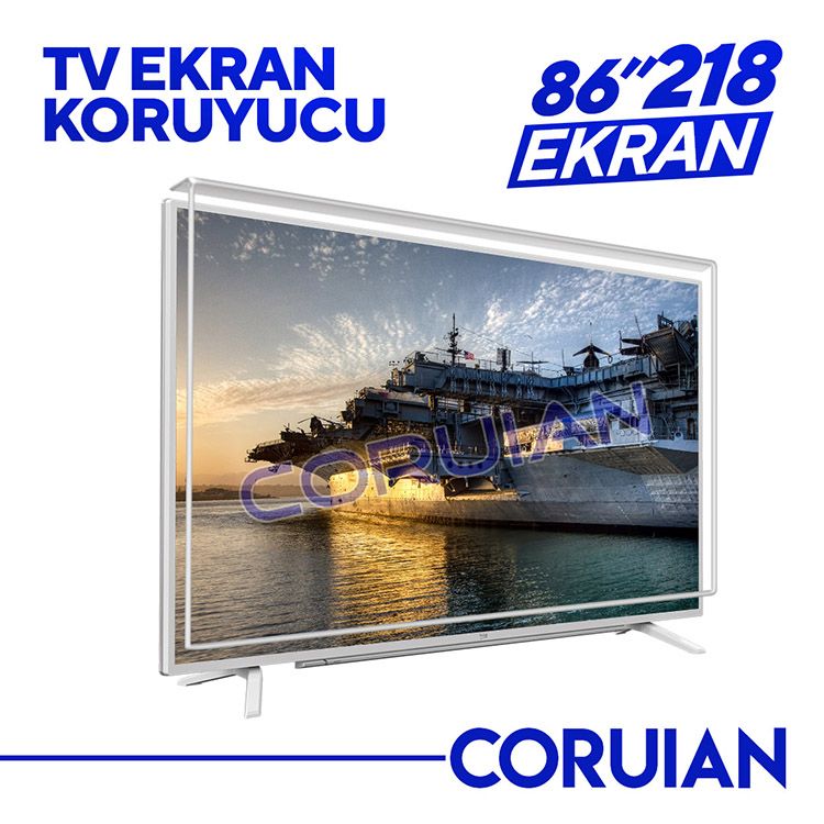 Coruıan 86" 218 Ekran Tv Ekran Koruyucu / Ekran Koruma Paneli