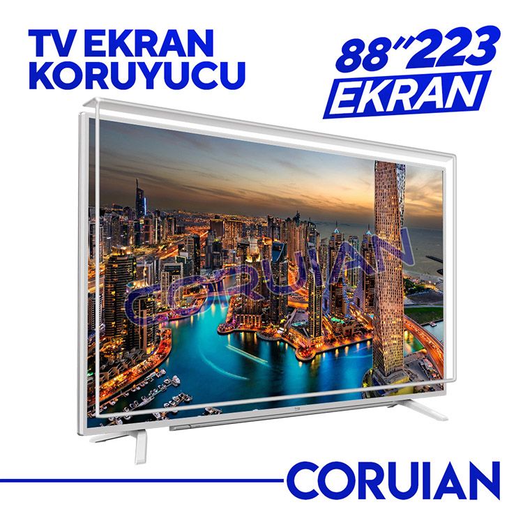 Coruıan 88" 223 Ekran Tv Ekran Koruyucu / Ekran Koruma Paneli