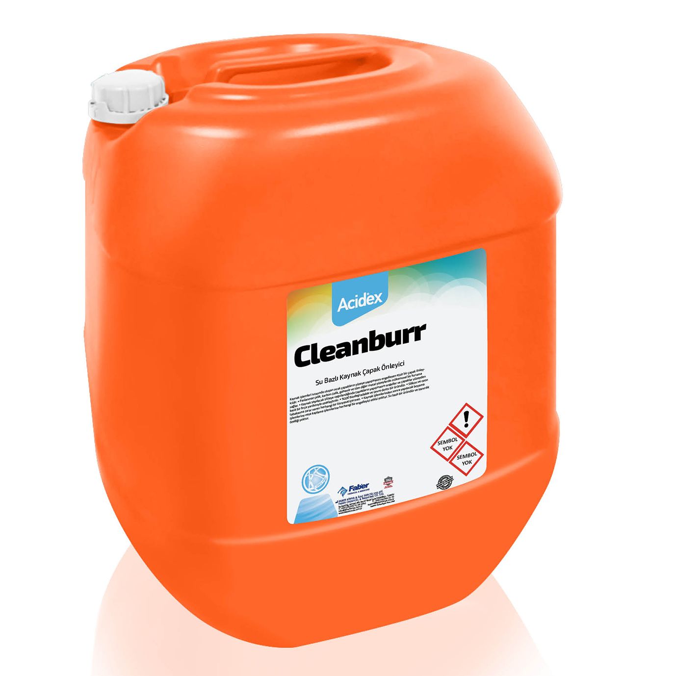 Acidex Cleanburr Su Bazlı Kaynak Çapak Önleyici