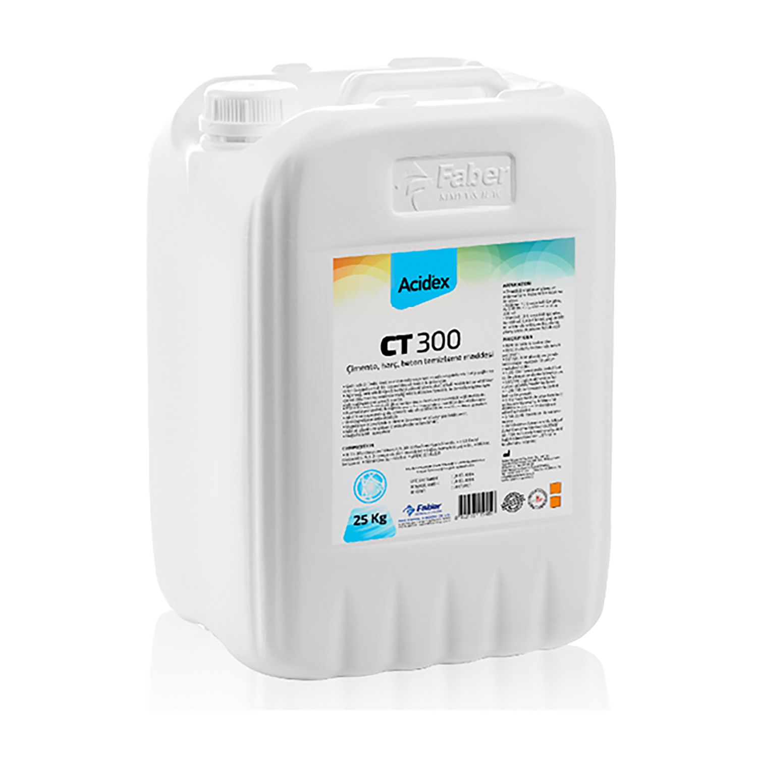 Acidex CT 300 Çimento, Harç, Beton Temizleme Maddesi