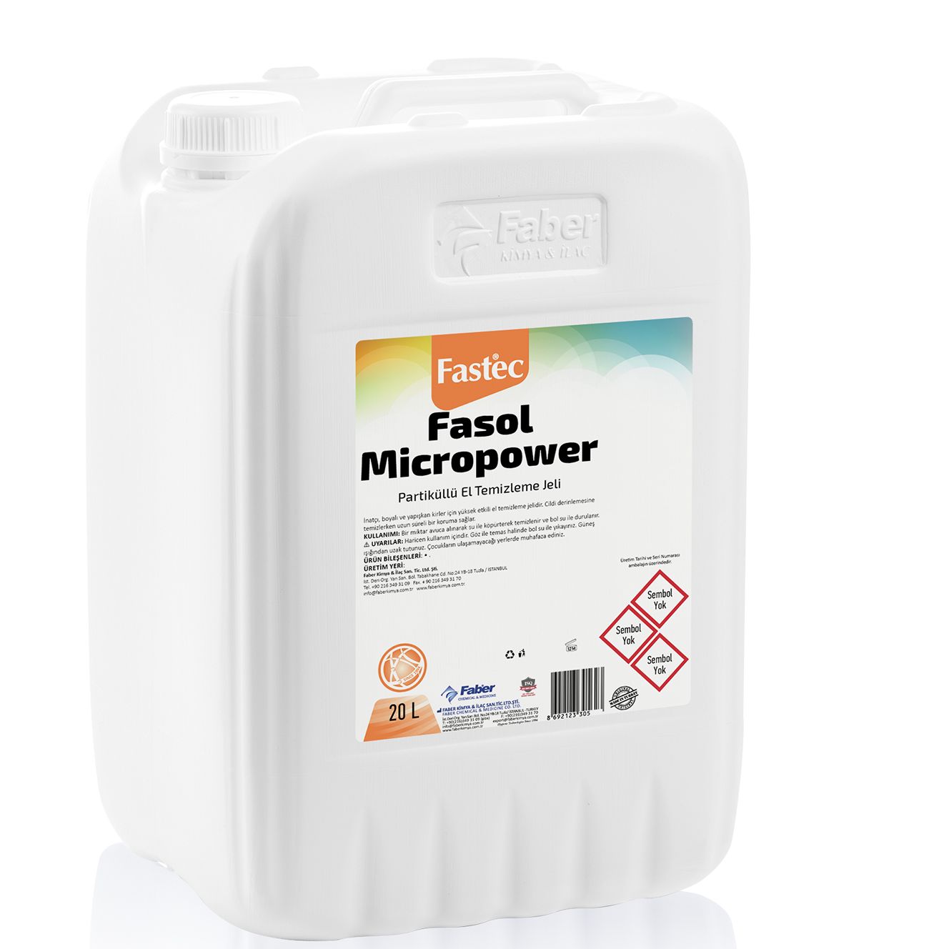 Fastec Fasol Micropower Partiküllü El Temizleme Jeli