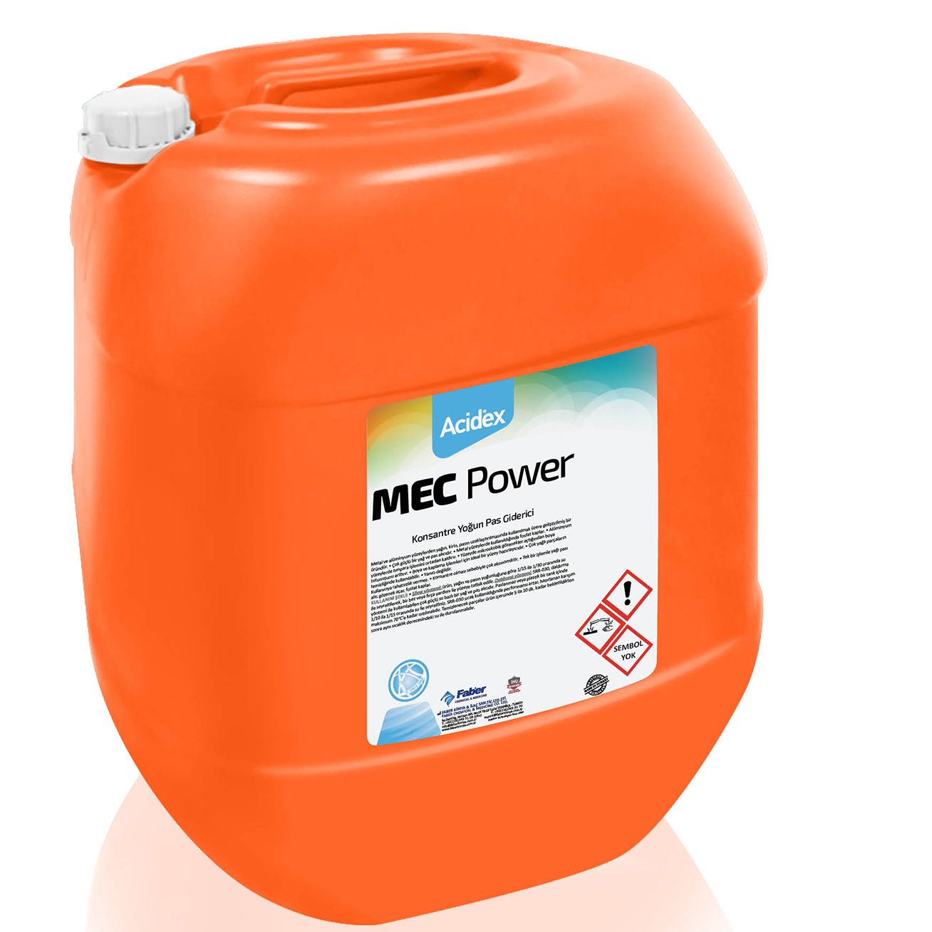 Acidex MEC Power Konsantre Yoğun Pas Giderici