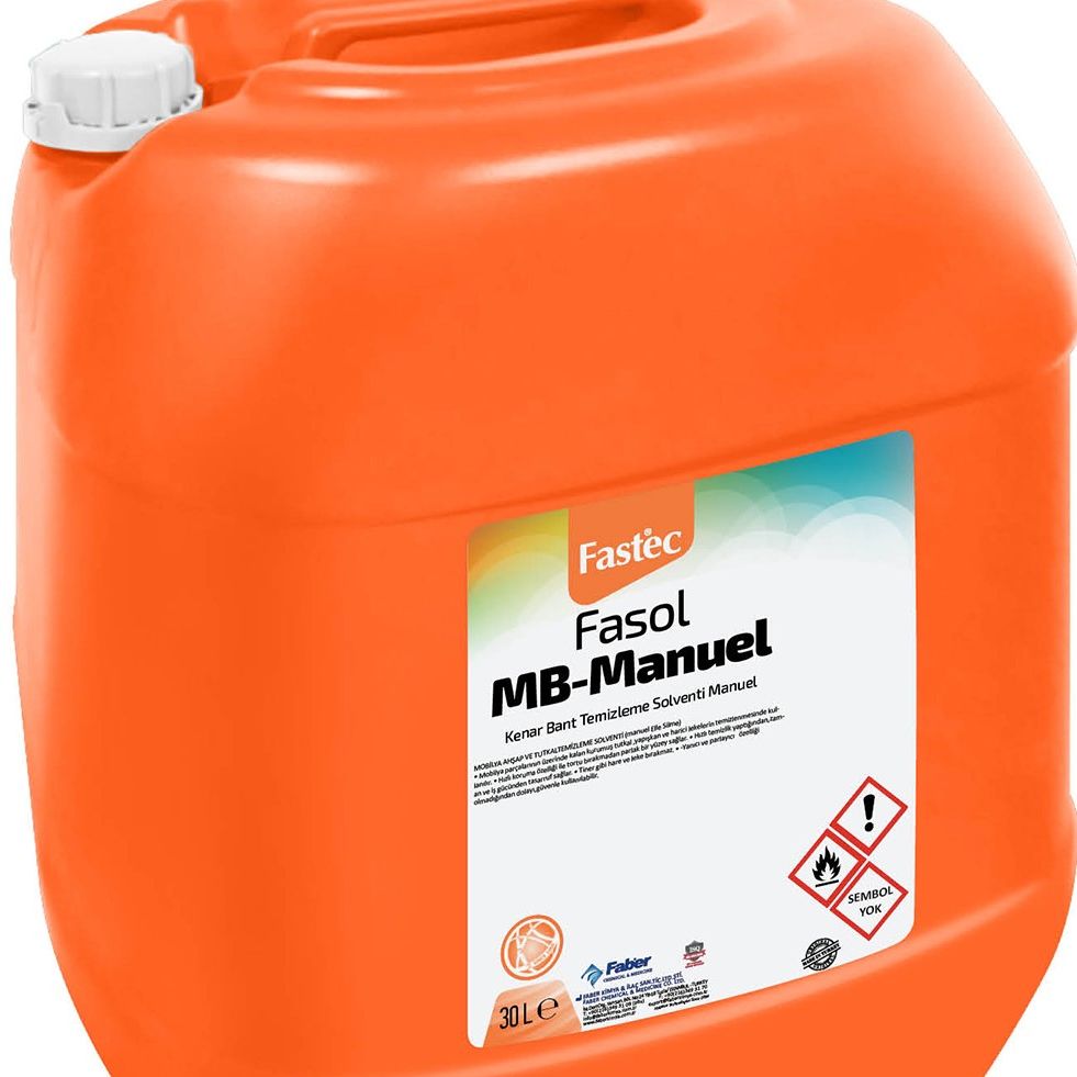 Fastec Fasol MB-Manuel Kenar Bant Temizleme Solventi (Manuel)