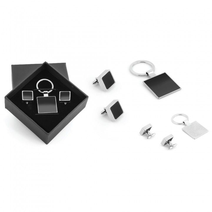 Anahtarlık Kol Düğmeli Set