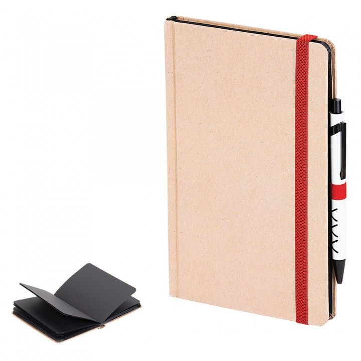Kraft sert kapaklı defter 