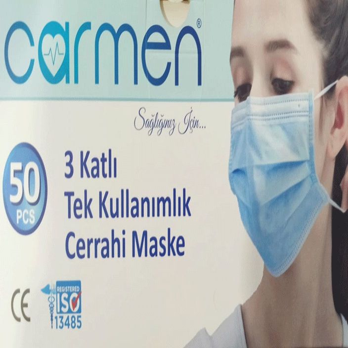 Cerrahi Maske (Mavi)