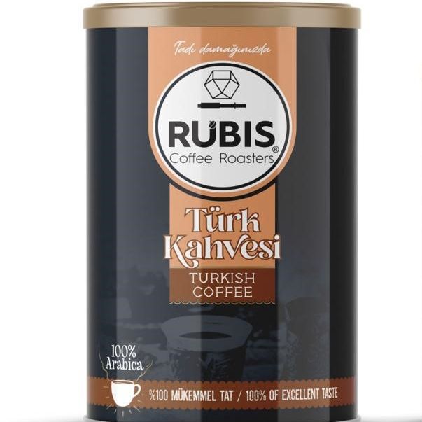 Rubis Türk Kahvesi 500 gr. Teneke