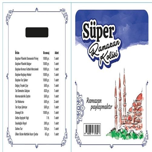 SÜPER RAMAZAN KOLİSİ