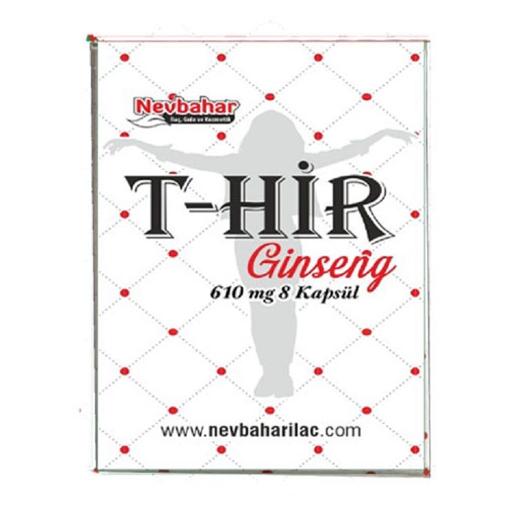 T-Hir Ginseng 610 mg 8 Kapsül