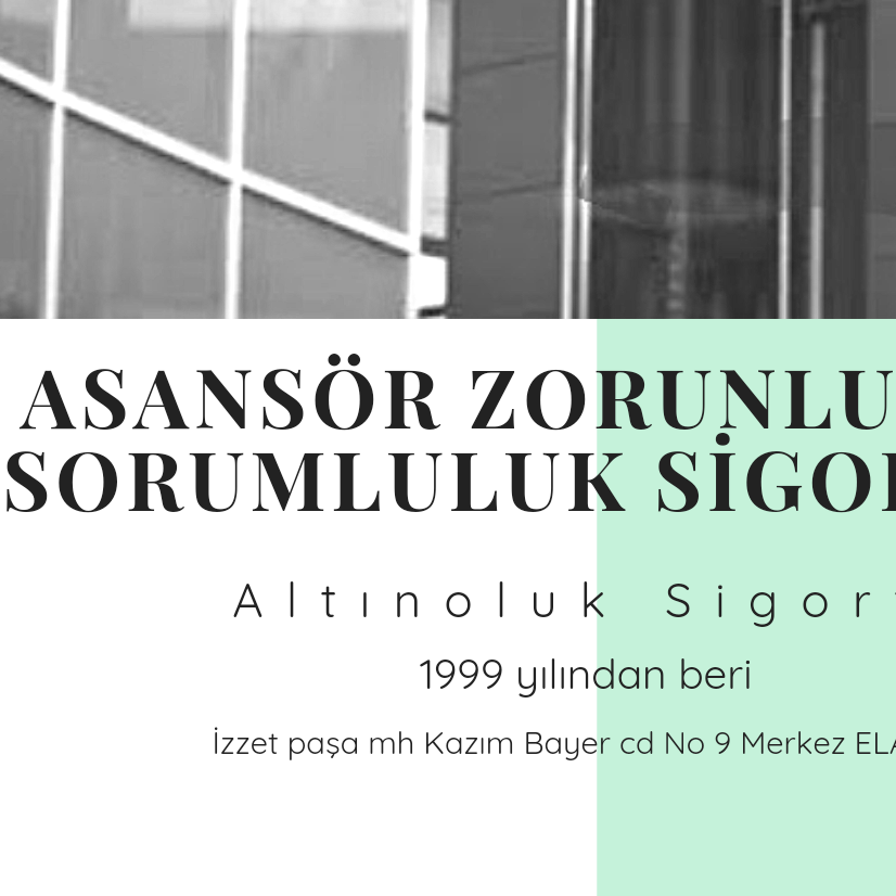 Asansör Mesleki Sorumluluk