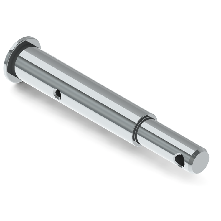 22/28-640*3 DELİK HİDROLİK KOL PİMİ ŞAPKALI