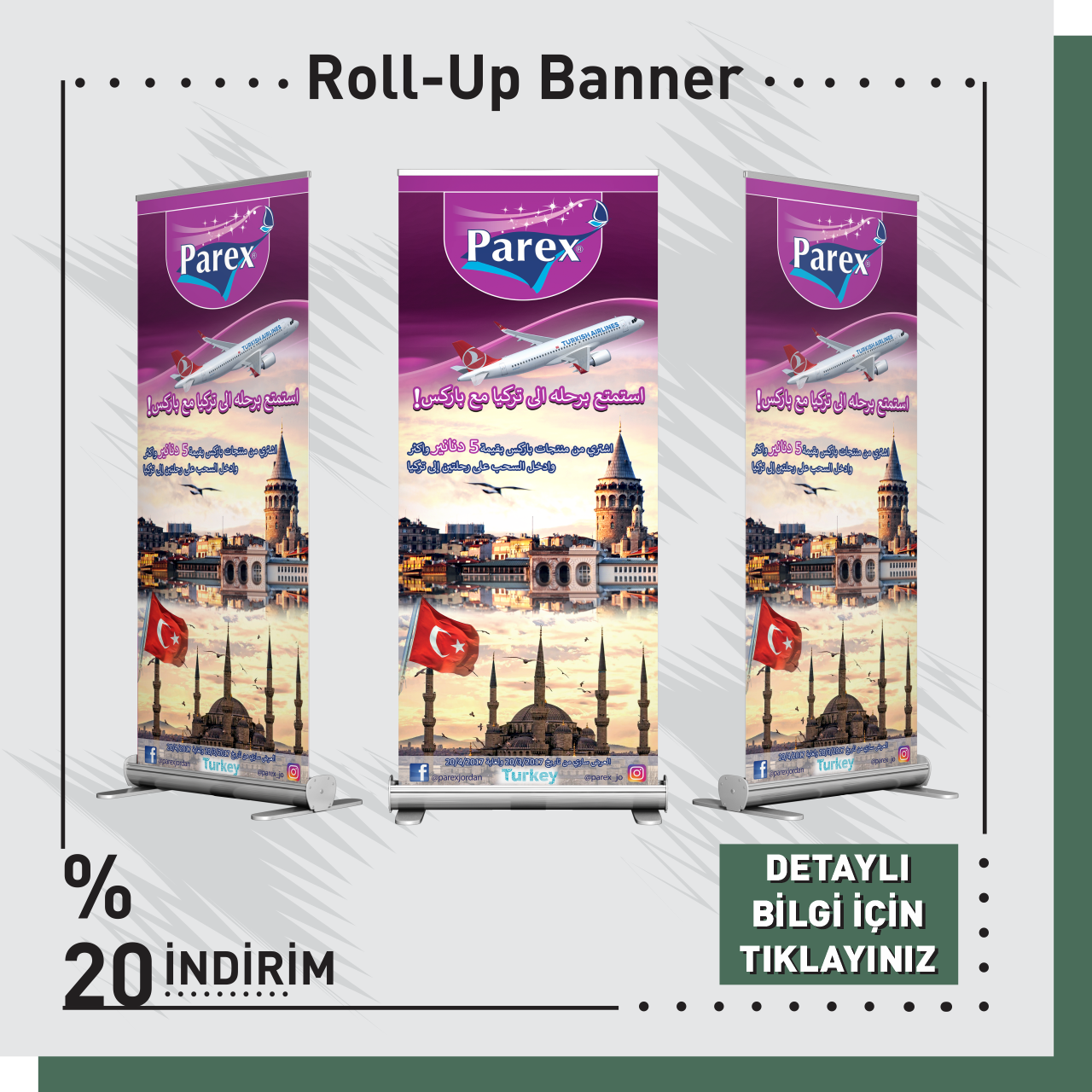 Roll-Up Banner Stand