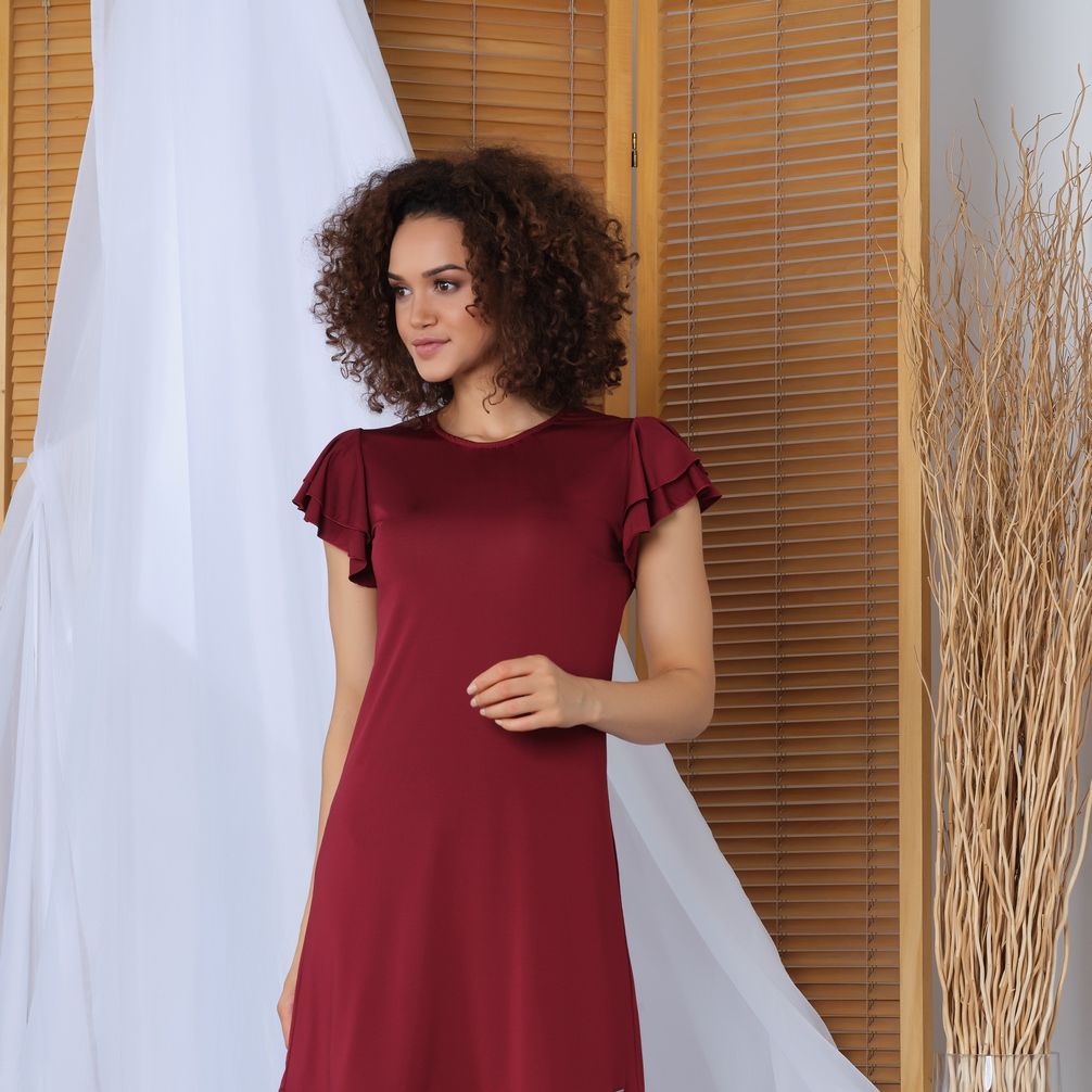 ALF20106 Volan Kısa Kollu Havuz Modeli