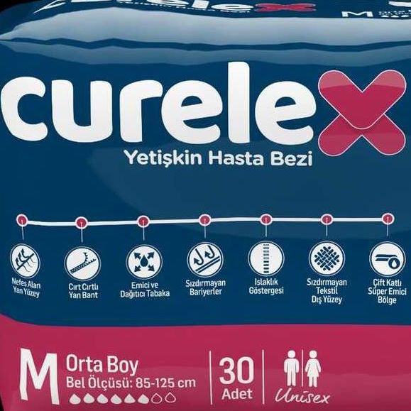 Hasta Bezi Curelex ( M ) Eco 30 Lu 8697405346790