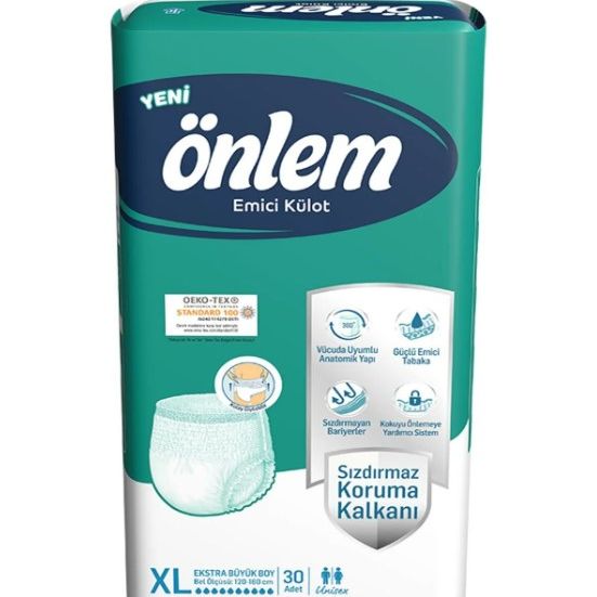 Hasta Bezi Önlem Emici Külot Bez Eko Xl 30 Lu 8697405348398