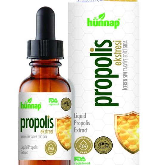 Hünnap Propolis Ekstresi Içeren Sıvı Takviye Edici Gıda 30 Ml 8681161101557