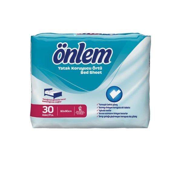 Önlem Yatak Koruyucu 60x90 30 Lu 8697405344024