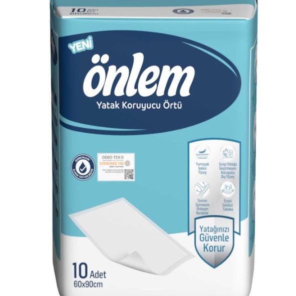 Önlem Yatak Koruyucu 60x90 10 Lu 8697405344017