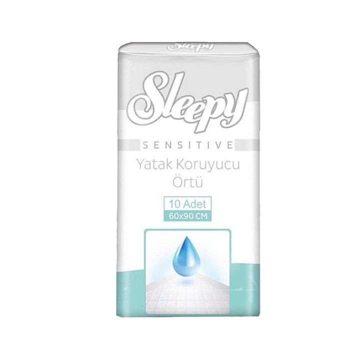 Sleepy Yatak Koruyucu Hasta Örtüsü 60-90 Cm 10lu Tek Paket 8681212062622