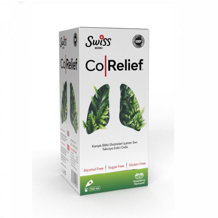 Swiss Bork Co-relief Gıda Takviyesi Şurup 150 Ml 8681820202816